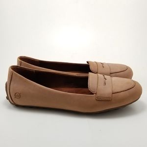 born stellar leather penny loafer